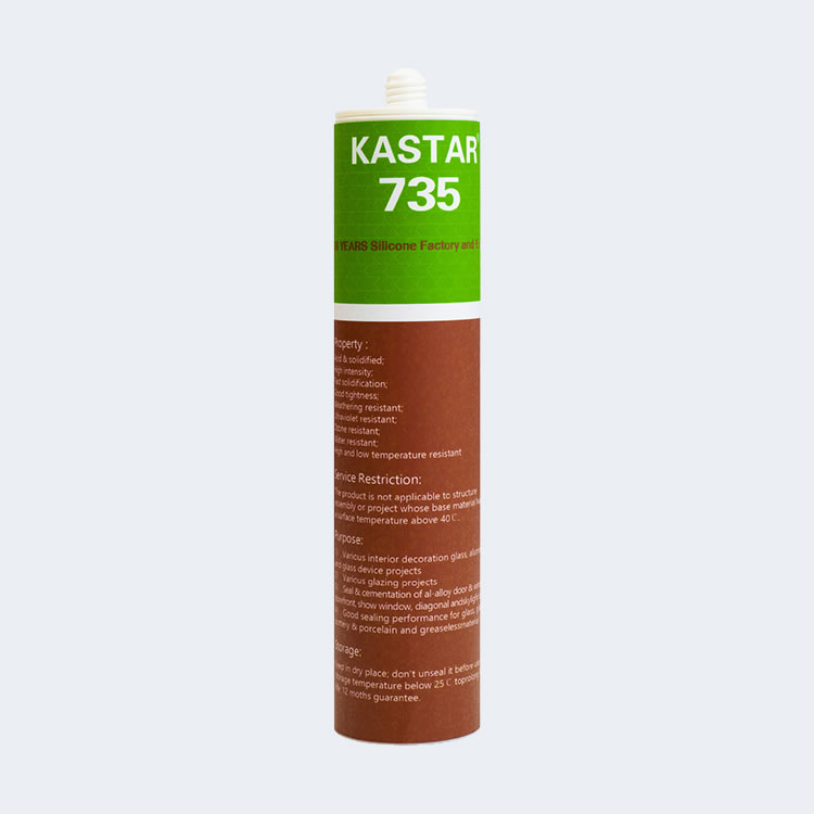 KASTAR 735 Уксусно-силиконовый герметик для аквариума/аквариума