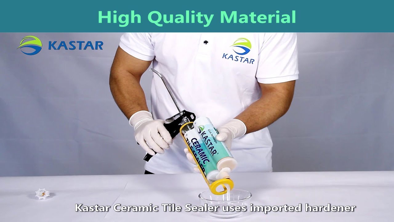 Проверка материала герметика для керамической плитки Kastar
